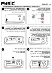 Fysic FM-9710 Mode D'emploi