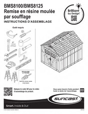 Suncast Design Brilliant BMS8125 Instructions D'assemblage