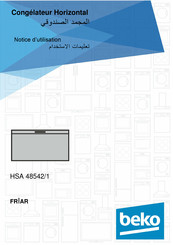 Beko HSA 48542/1 Notice D'utilisation