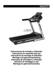 BH FITNESS G6424TFT Instructions De Montage Et Utilisation