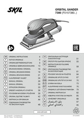 Skil 7380 Notice Originale