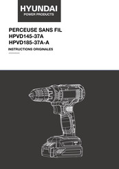 Hyundai power products HPVD145-37A-A Instructions Originales