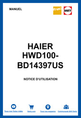 Haier HWD80-B14939 Manuel D'utilisation