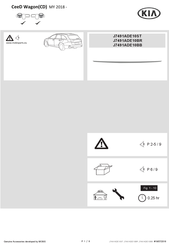 Kia J7491ADE10ST Instructions De Montage