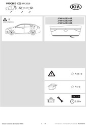 Kia J7491ADE20ST Instructions De Montage