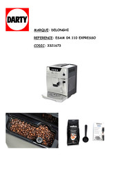 DeLonghi ESAM 04.110 EXPRESSO Mode D'emploi