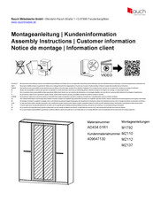 Rauch AD434.01R1 Notice De Montage