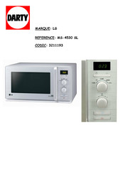 LG MS-2330NW Manuel D'instructions