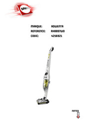 Rowenta RH8897WO Mode D'emploi