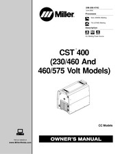 Miller CST 400 Manuel D'utilisation