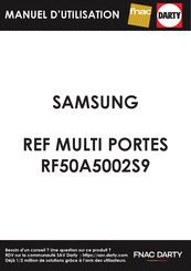 Samsung RF50A5002S9 Manuel D'utilisation