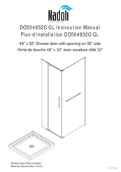 Nadoli DO504832C-CL Plan D'installation