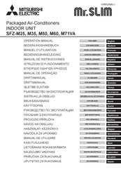 Mitsubishi Electric Mr.Slim SFZ-M25VA Manuel D'utilisation