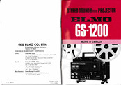 Elmo GS-1200 Mode D'emploi