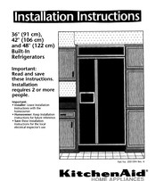 KitchenAid 4318425 Instructions D'installation