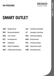 Nordic DELTACO SH-P03USB2 Manuel D'utilisation