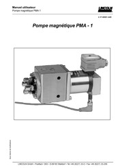 Lincoln PMA-1 Manuel Utilisateur