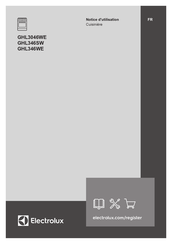 Electrolux GHL346WE Notice D'utilisation