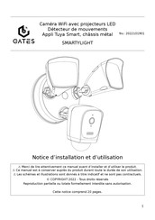 Gates SMARTYLIGHT Notice D'installation Et D'utilisation