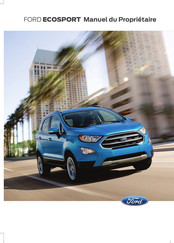 Ford ECOSPORT 2019 Manuel Du Propriétaire