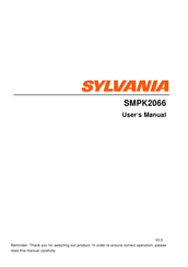 Sylvania SMPK2066 Mode D'emploi