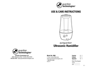 Guardian Technologies pureguardian H965 Instructions D'utilisation Et D'entretien