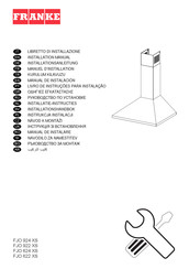 Franke FJO 924 XS Manuel D'installation