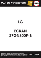 LG UltraGear 27GN800P-B Manuel D'utilisation