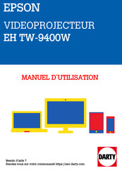 Epson EH TW-9400W Manuel D'utilisation