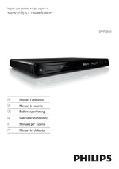 Philips DVP3380 Manuel D'utilisation