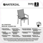 Naterial DORA Fix 2022R09P01-0306 Notice De Montage, Utilisation Et Entretien