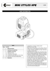 ARRI CJ3002 Mode D'emploi