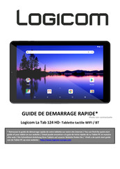 LOGICOM Tab 124 HD Guide De Démarrage Rapide