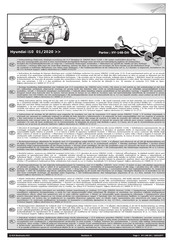 ECS Electronics HY-148-DH Instructions De Montage