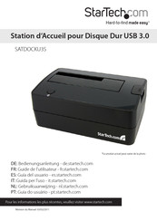 StarTech SATDOCKU3S Guide De L'utilisateur