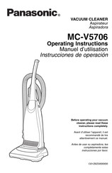 Panasonic MC-V5706 Manuel D'utilisation