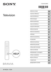 Sony BRAVIA XR-75Z9J Guide De Référence