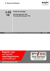 EWM Picomig 220 Synergic TKG Manuel D'utilisation