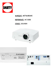 Mitsubishi Electric HC 3200 Mode D'emploi