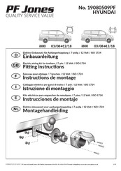 PF Jones 19080509PF Instructions De Montage