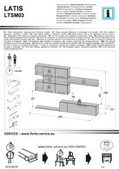 Forte LATIS LTSM03 Notice De Montage