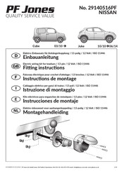 PF Jones 29140516PF Instructions De Montage