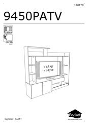 Parisot GIANT 9450PATV Mode D'emploi
