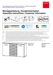 Rauch 78524.60 Instructions De Montage