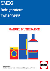 Smeg FAB10RPB5 Manuel D'utilisation