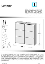 Forte LSPS323E1 Notice De Montage