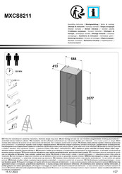 Forte MXCS8211 Notice De Montage