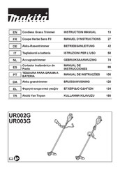 Makita UR003GZ01 Manuel D'instructions