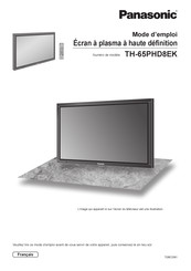 Panasonic TH-65PHD8EK Mode D'emploi