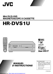 JVC HR-DVS1U Manuel D'instructions